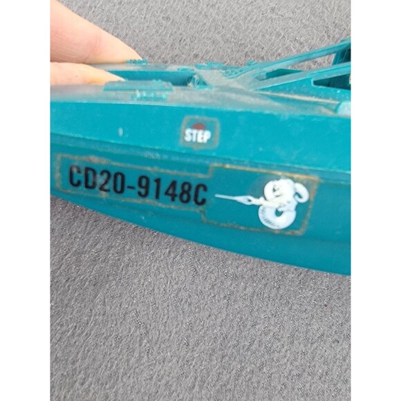 Vintage 1984 Hasbro GI Joe Cobra Moray Hydrofoil Parts Teal Hull Boat CSH-Y94 - Picture 4 of 9